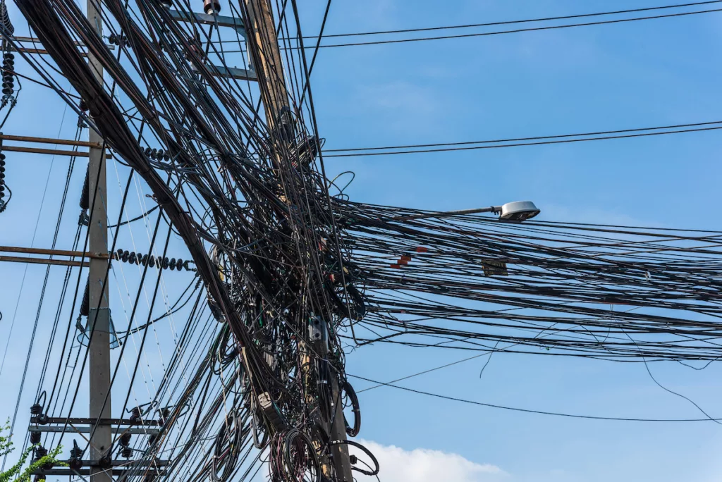 Energiesystem in Unordnung